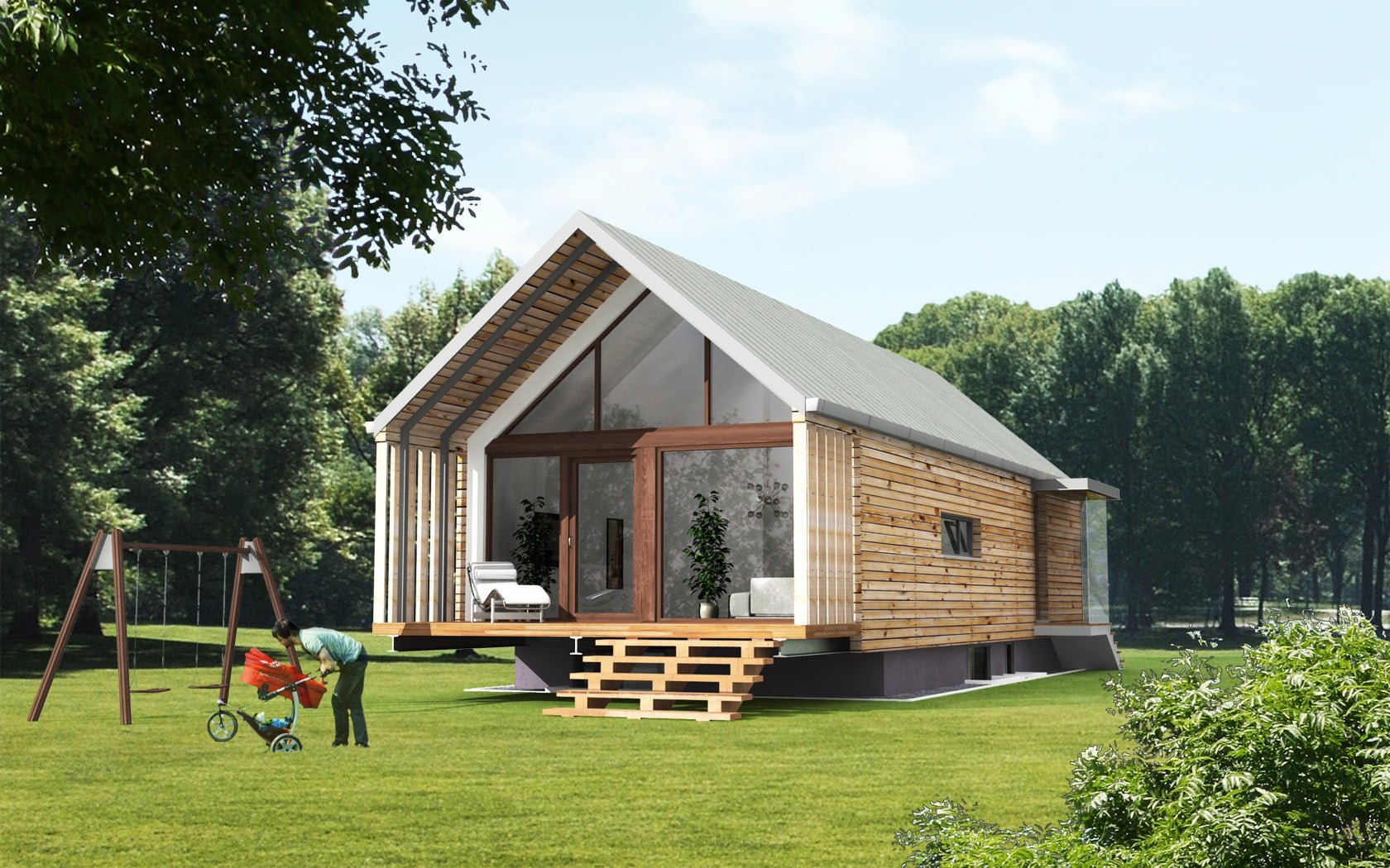Prefabricated house ek 024