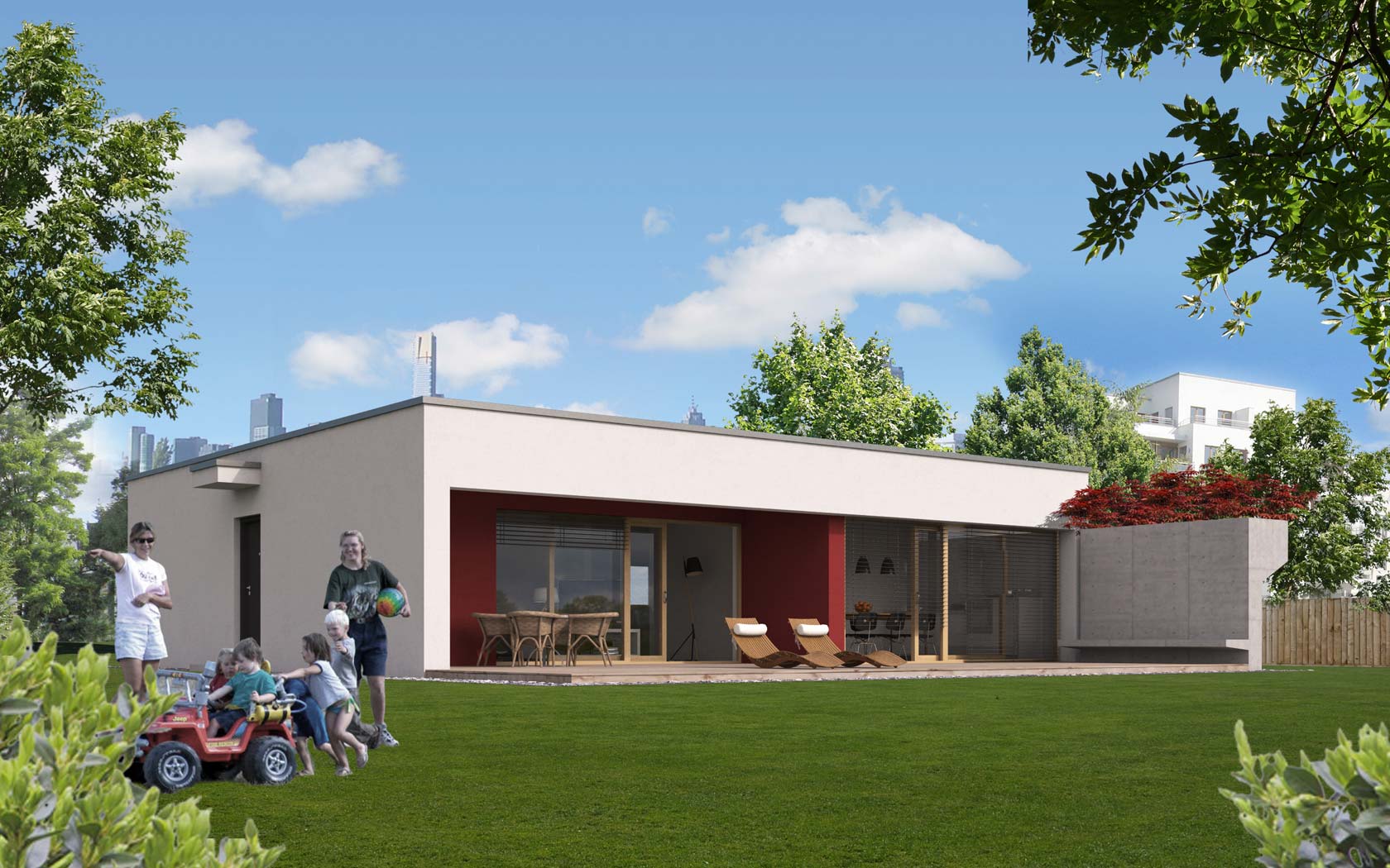 Prefabricated house ek 041