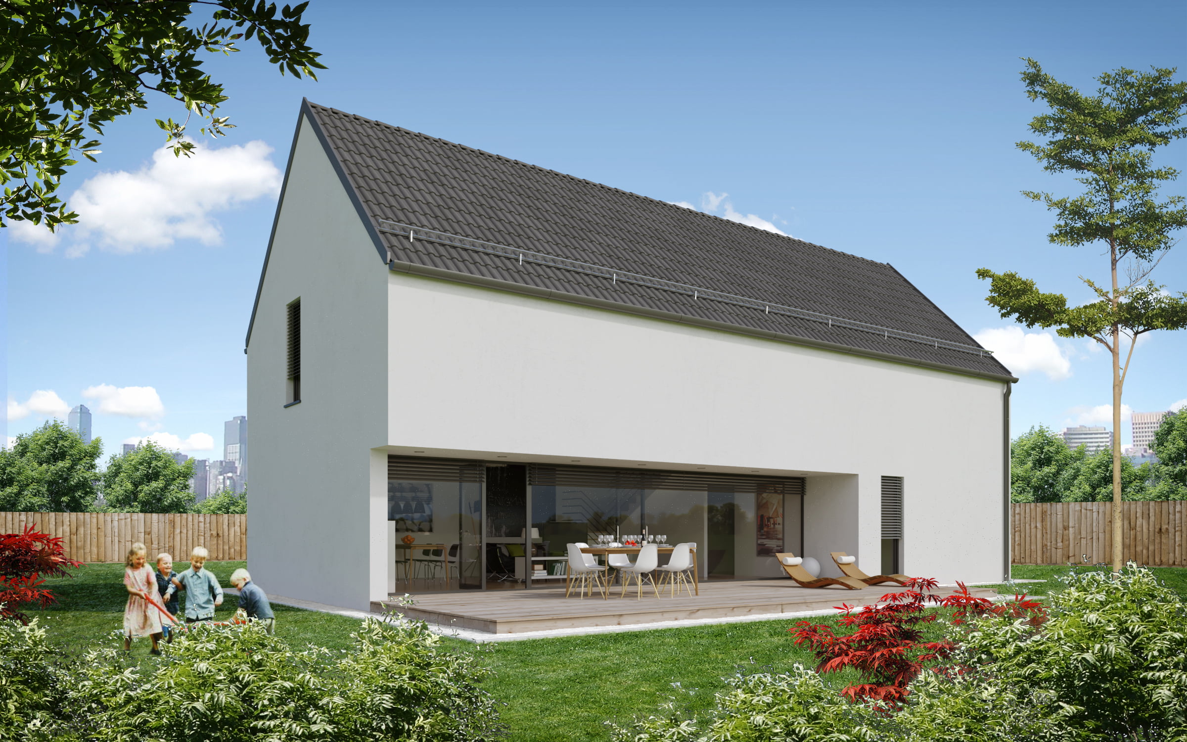 Prefabricated house ek 044